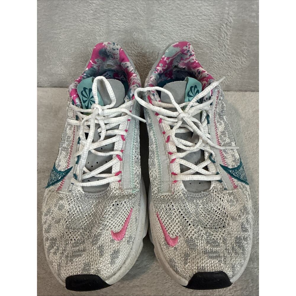 Nike SuperRep Go 3 Flyknit Women’s 9.5 – Photon Dust Turquoise HIIT Gym Shoes - Picture 4 of 7